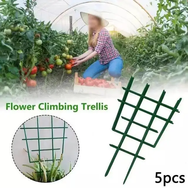 1-5pcs-diy-plastic-plant-support-for-garden-vines-fastener-frame-pot-bracket-shelf-climbing-flower-fixed-plant-growth-direction