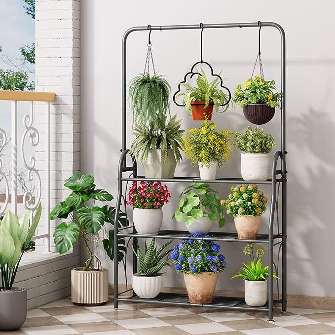 Sorcedas-Plant-stand-3-tier-indoor-outdoor-tall-corner-hanging-plant-shelf-metal-flower-stands-ladder-plant-holder